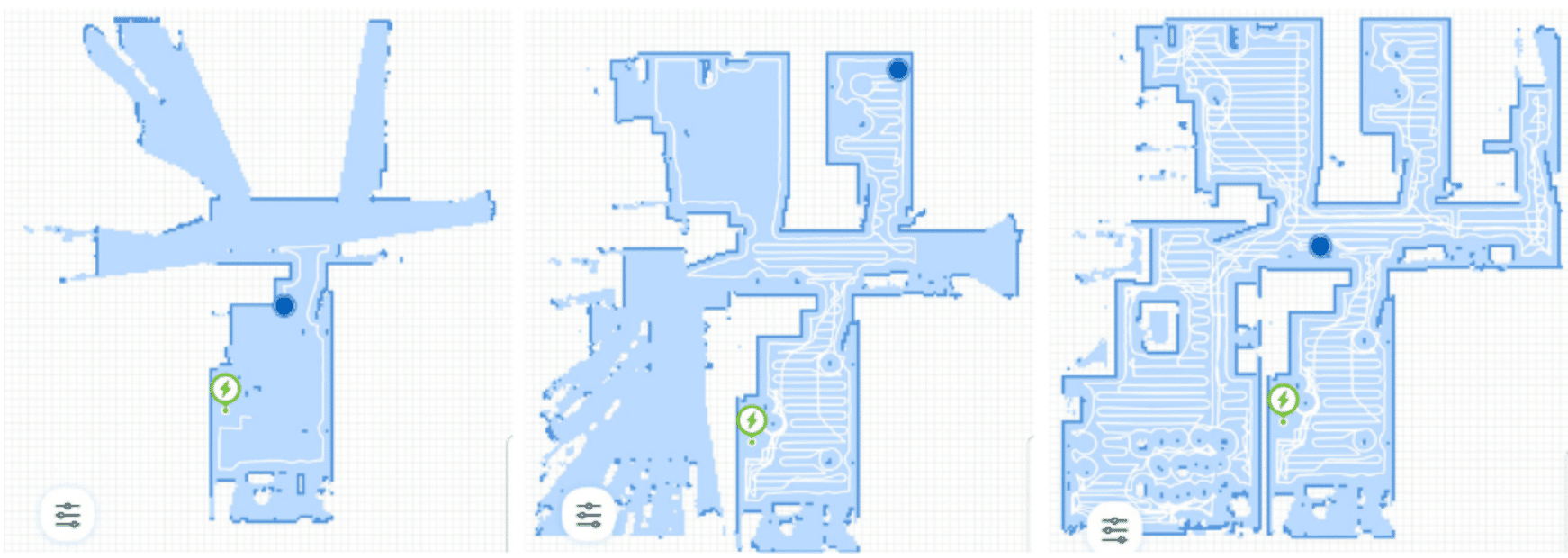 Ecovacs Deebot OZMO T8+ creates a map on its first cleaning adventure